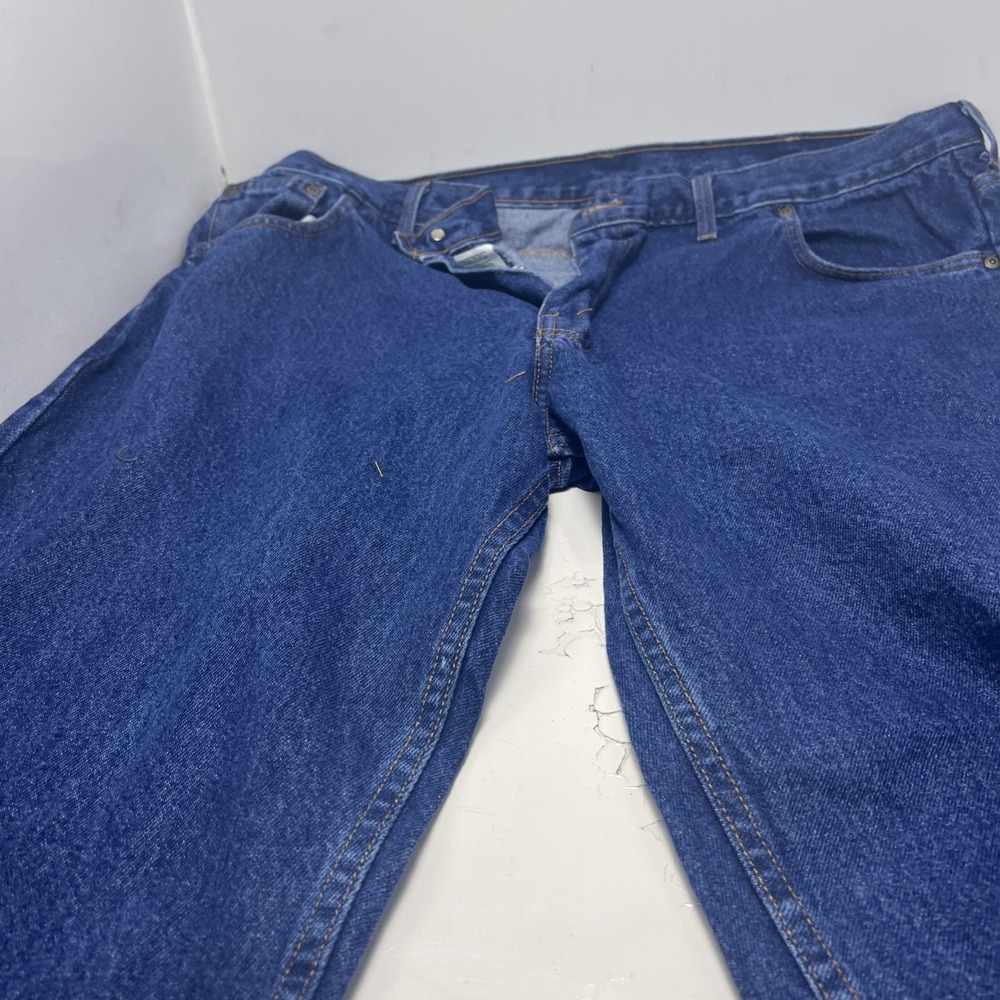 Big Bill Jeans Pants Workwear SZ 44x30 Reflective Leg Stripe